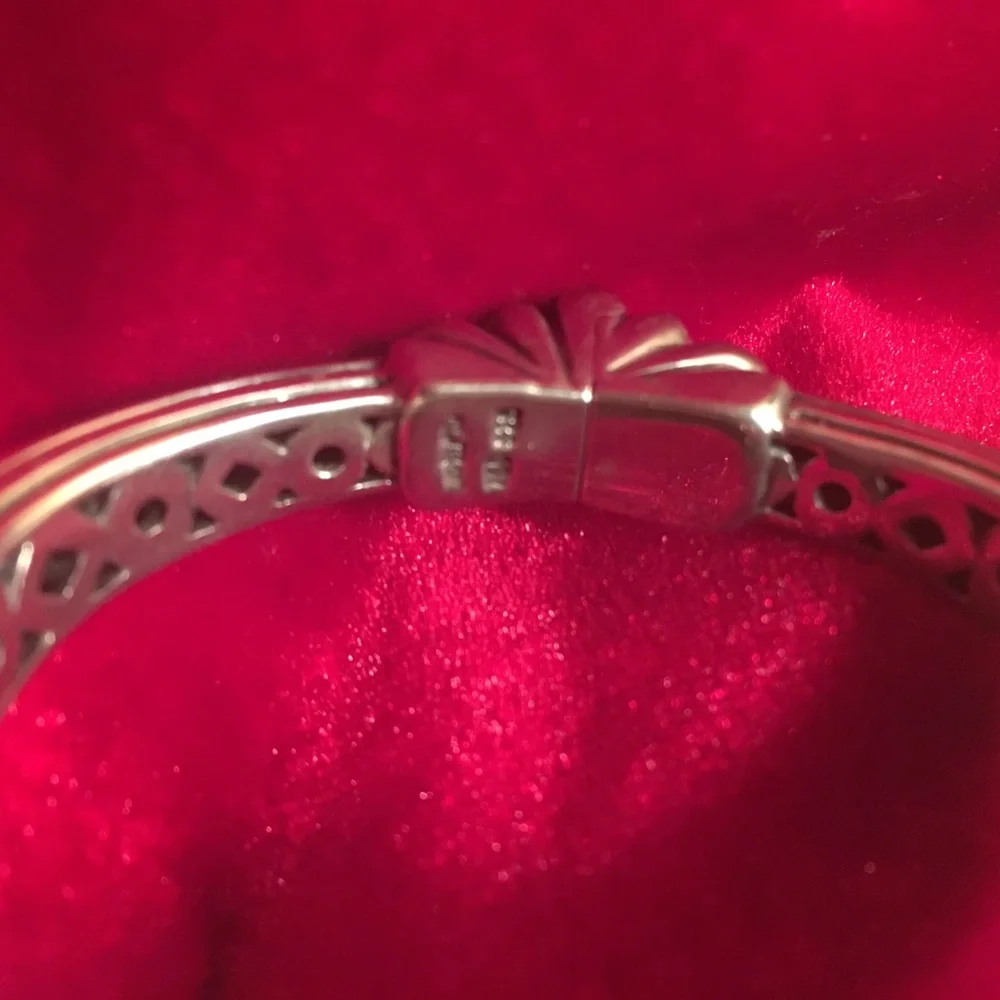 Exquisite Vintage Lagos Cuff** 18k Gold /Sterling/Citrine - Picture 5 of 16